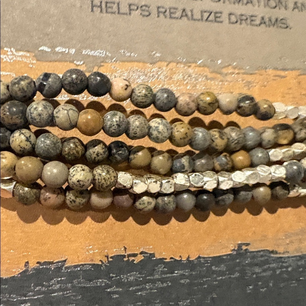 Scout - Desert Jasper Multi-Strand Beaded Bracelet / necklace.  Jewelry. NWT - Picture 8 of 9